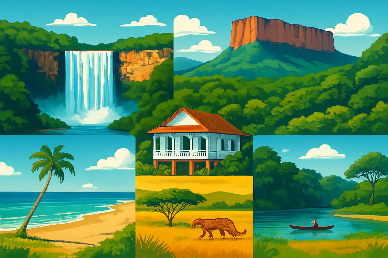 Alquiler de coches en Guyana