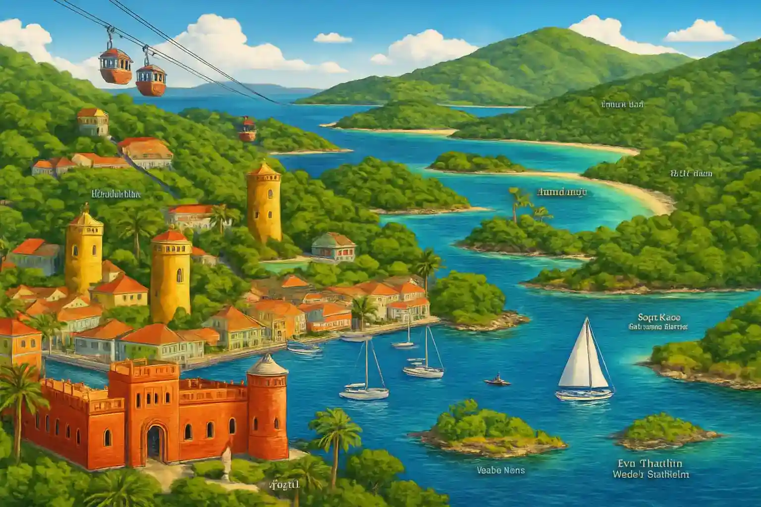 Wynajem samochodu w Amerikanska Jungfruoarna