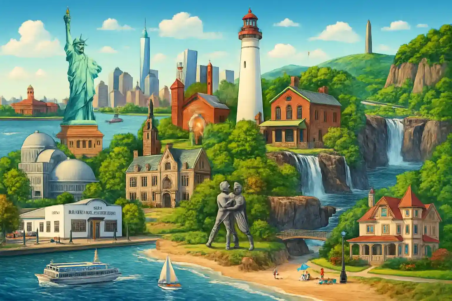 Wynajem samochodu w USA – New Jersey