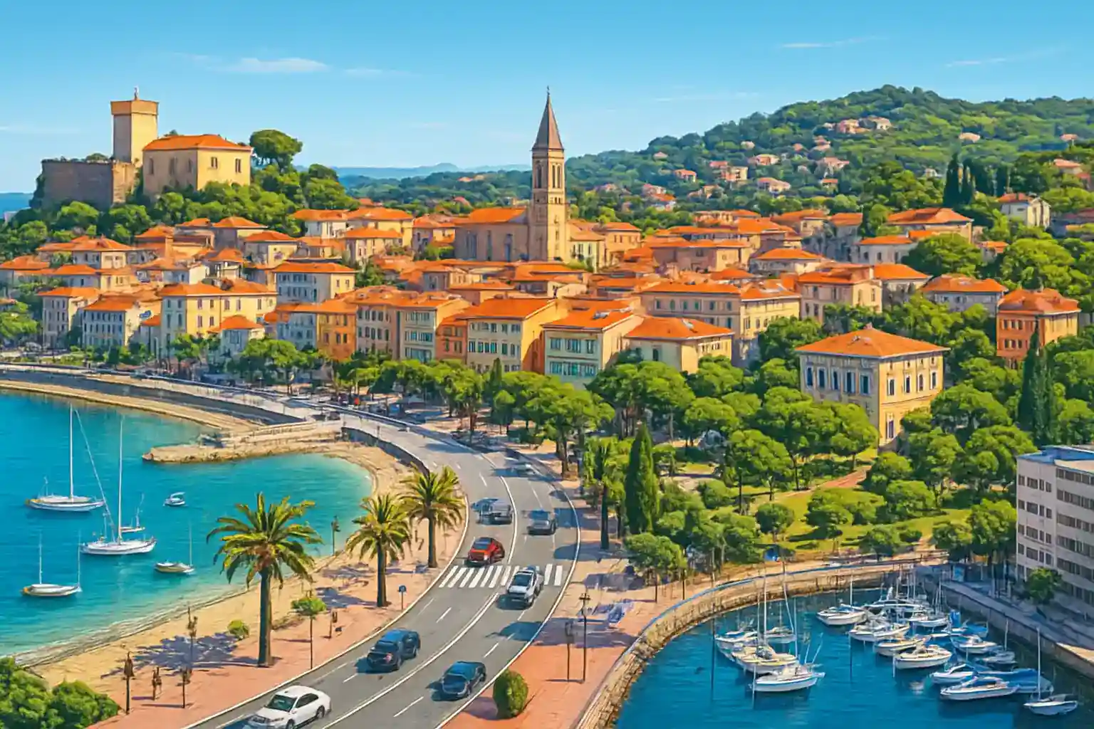 Car rental at Cagnes-sur-Mer