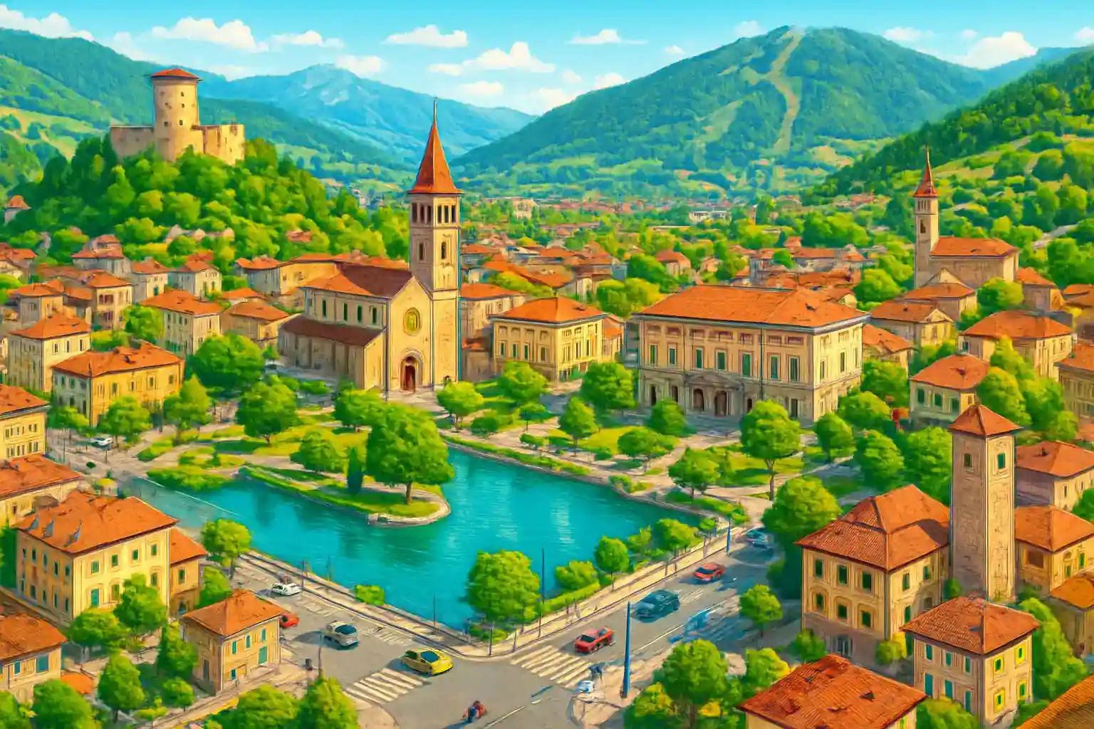 Car rental at Cavalese