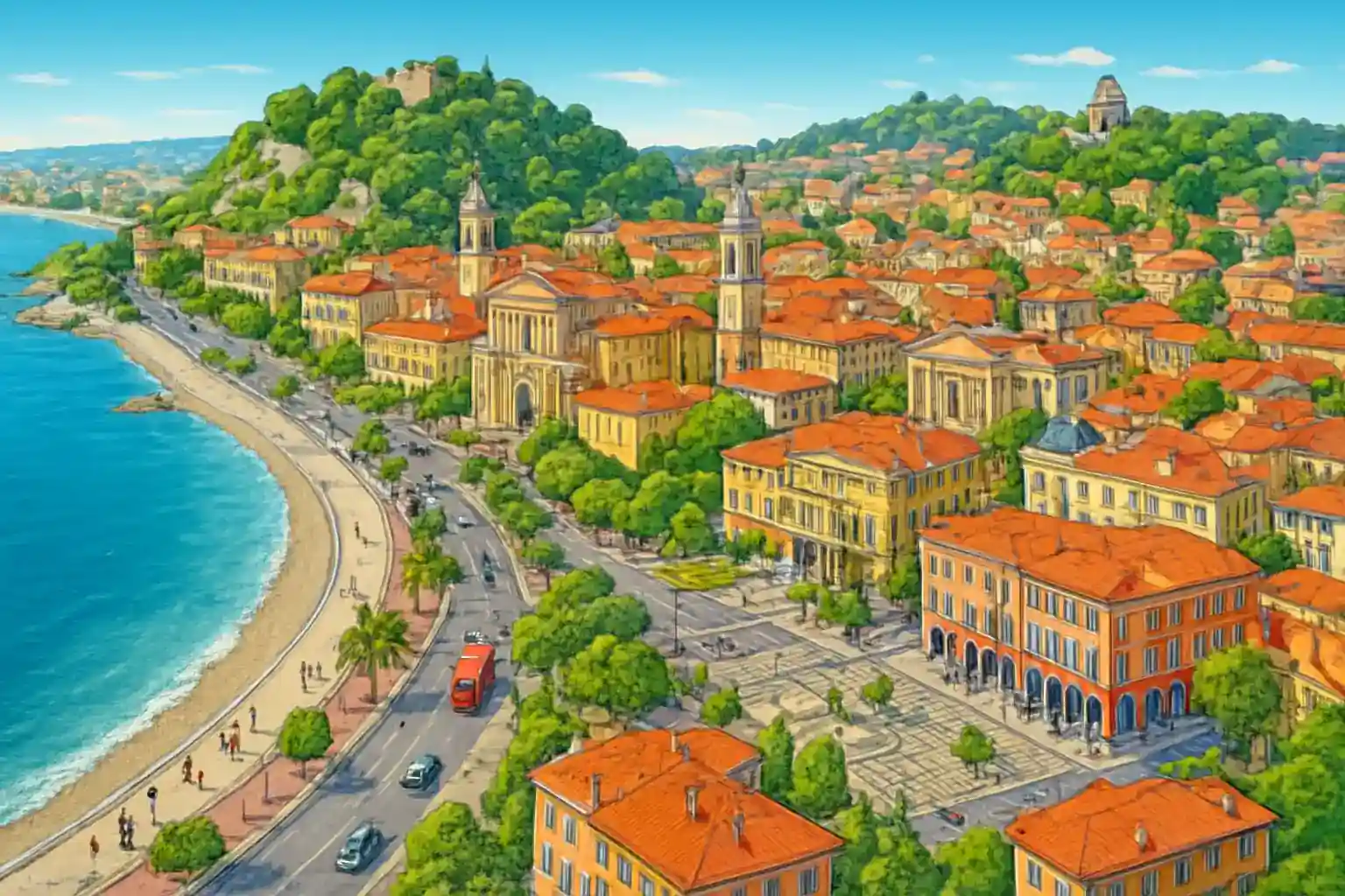 Car rental at Nice Airport