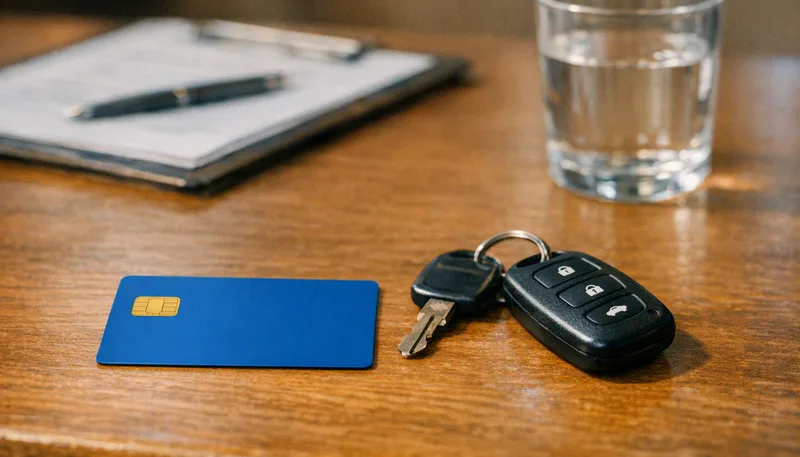 Rent a car without a credit card