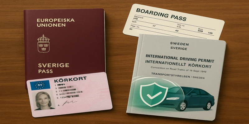 Permis de conduire et documents de voyage