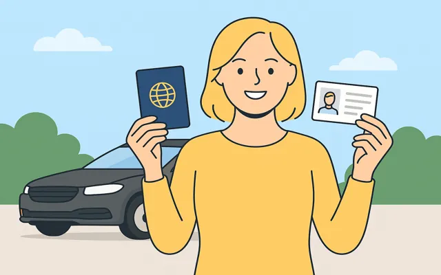 Document de permis de conduire international